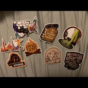 🚫❌ sold full set ❌🚫Outdoor adventure stickers